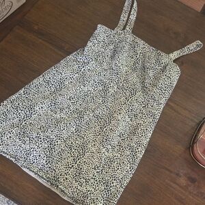 American Eagle Outfitters Dalmation Spot / Leopard Print Summer Dress Medium